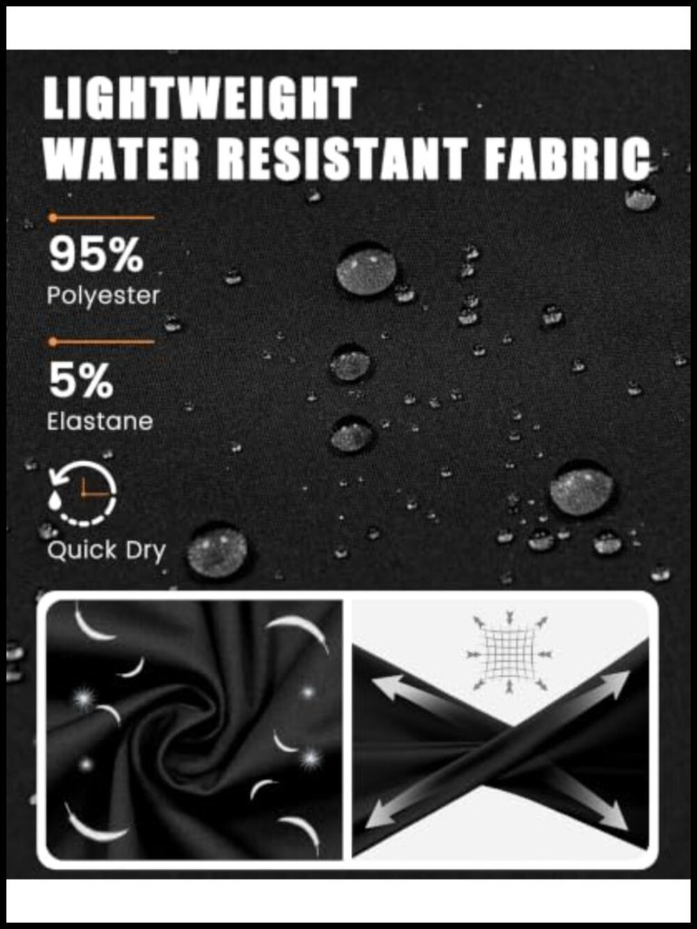 Lightweight Windproof Water-Resistant Softshell Vest Zip Pockets - Picture 3 of 6